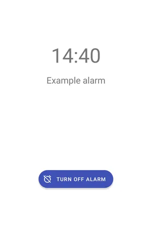 OneTimeAlarm